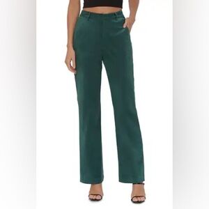 New Avec Les Filles green velvet Trousers / Pants 10